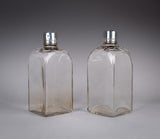 Georgian Sterling Silver Decanter & Glass Set by Joseph Angell I, 1827. - Harrington Antiques