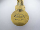 Large 19th Century Brass Bank Scales by Doyle & Son, London, With Avery Weights. - Harrington Antiques