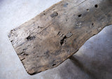 Large Early 19th Century Single Slab Oak Pig Bench. - Harrington Antiques