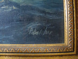 Large Textural Seascape by Robert Ixer - Oil On Canvas. - Harrington Antiques