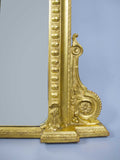 Large Victorian Giltwood Overmantle Mirror, c.1890 - Harrington Antiques