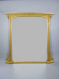 Large Victorian Giltwood Overmantle Mirror, c.1890 - Harrington Antiques