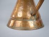 Large Victorian Hammered Copper Harvest Jug - Harrington Antiques