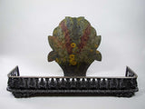 Large Victorian Hand Painted Floral Dummy Board. - Harrington Antiques