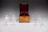 Large Victorian Walnut Decanter Box - Harrington Antiques