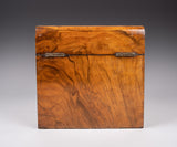 Large Victorian Walnut Decanter Box - Harrington Antiques