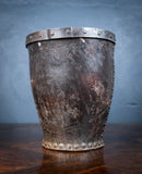Late 18th Century Leather & Iron Riveted Fire Bucket - Harrington Antiques