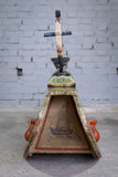 Late 19th Century Folk Art Painted Wooden Rocking Horse - Harrington Antiques