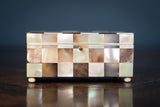 Mother of Pearl & Abalone Chequered Trinket Box, c.1910 - Harrington Antiques