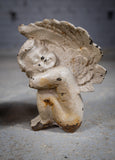 Pair Of 19th Century Victorian Cast Iron Cherubs - Harrington Antiques