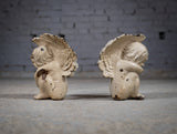Pair Of 19th Century Victorian Cast Iron Cherubs - Harrington Antiques