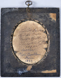 'Rachel' & 'Robt Boulton' by J. Bradley of Suffolk, 1828 - Pair of Georgian Portrait Miniatures. - Harrington Antiques