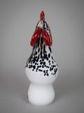 Rare Large Langham Glass Cockerel. Handblown and Signed By Paul Miller. - Harrington Antiques