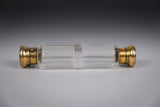 Rare Silver Gilt Double Ended Scent Bottle By John Harris, London, 1857. - Harrington Antiques