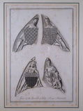 Six Large Architectural Engravings by James Basire I (1730-1802) - After J. Schnebbelie (1760-1792) - Harrington Antiques
