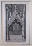 Six Large Architectural Engravings by James Basire I (1730-1802) - After J. Schnebbelie (1760-1792) - Harrington Antiques