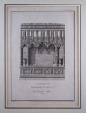 Six Large Architectural Engravings by James Basire I (1730-1802) - After J. Schnebbelie (1760-1792) - Harrington Antiques