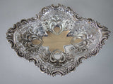 Sterling Silver Bon Bon Basket by James Dixon & Sons, Sheffield, 1893. - Harrington Antiques