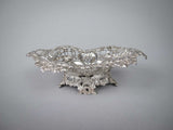 Sterling Silver Bon Bon Dish by Charles Boyton & Sons, London, 1893. - Harrington Antiques