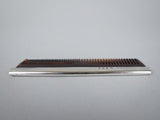 Sterling Silver & Faux Tortoiseshell Comb by Adie Brothers, Birmingham, 1948 - Harrington Antiques