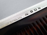 Sterling Silver & Faux Tortoiseshell Comb by Adie Brothers, Birmingham, 1948 - Harrington Antiques