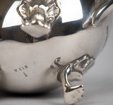 Sterling Silver Gravy / Sauce Boat by James Dixon & Sons, Sheffield, 1935. - Harrington Antiques