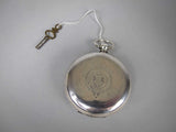 Sterling Silver Pocket Watch By William Henry Sparrow, 1919. - Harrington Antiques