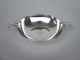 Sterling Silver Quaich / Toasting Cup by Wakely & Wheeler, London, 1947 - Harrington Antiques