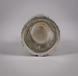 Sterling Silver Scent Bottle Cover & Bottle. Sydney & Co, 1905. - Harrington Antiques