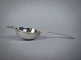 Sterling Silver Tea Strainer by JB Chatterley & Sons, London, 1935 - Harrington Antiques