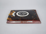 Sterling Silver & Tortoiseshell Notebook Holder With Pen, 1922. Retailed by Asprey, London. - Harrington Antiques