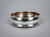 Sterling Silver Wine Coaster by John Bull Ltd, Bond Street London, 1997. - Harrington Antiques