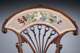 Striking Art Nouveau Mahogany Armchair, c.1890 - Harrington Antiques