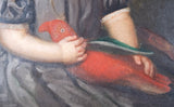 Thomas Walley (1817-1878) - Portrait Of A Child With Parrot - Harrington Antiques