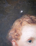 Thomas Walley (1817-1878) - Portrait Of A Child With Parrot - Harrington Antiques
