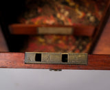Unusual 19th Century Mahogany Campaign Box / Chest - Harrington Antiques