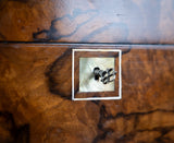 Victorian Burr Walnut Vanity / Dressing Box - Harrington Antiques