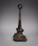 Victorian Cast Iron & Gilt Door Porter / Door Stop - Harrington Antiques