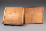 Victorian Painted Pine Table Top Drawers, Dated 1892. - Harrington Antiques