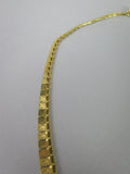 Vintage 9 Carat Italian Gold Cleopatra Necklace, c.1980. - Harrington Antiques