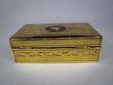 Vintage Ornate Burmese Gilt Lacquer Box - Harrington Antiques